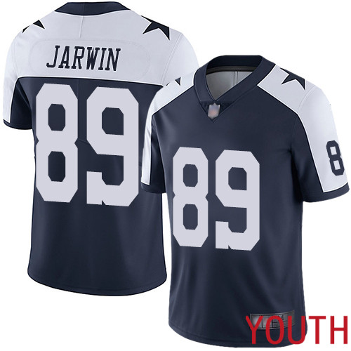 Youth Dallas Cowboys Limited Navy Blue Blake Jarwin Alternate #89 Vapor Untouchable Throwback NFL Jersey->women nfl jersey->Women Jersey